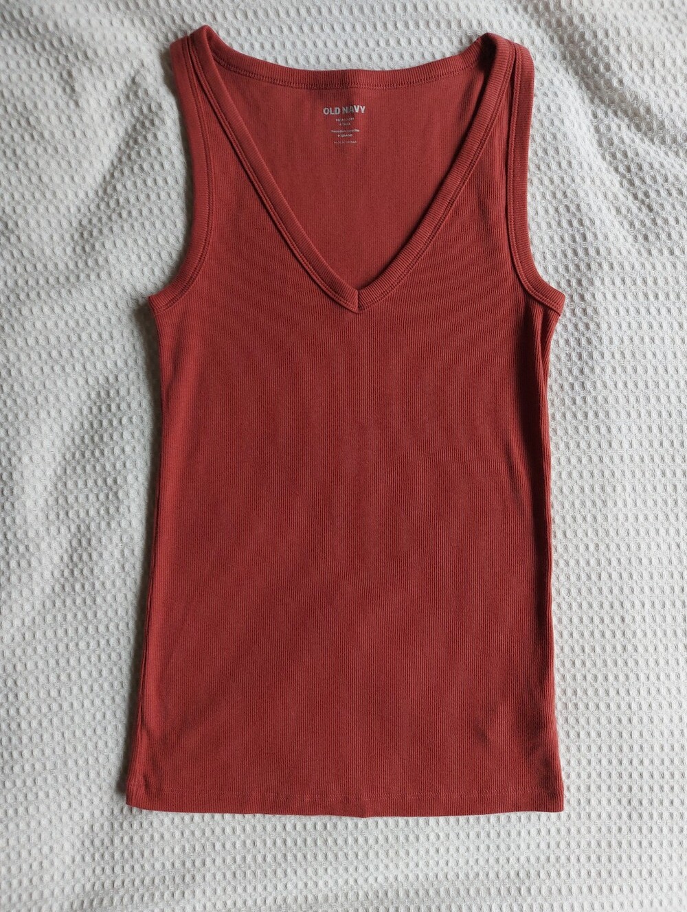 Old Navy Ribbed V-Neck Tank Top